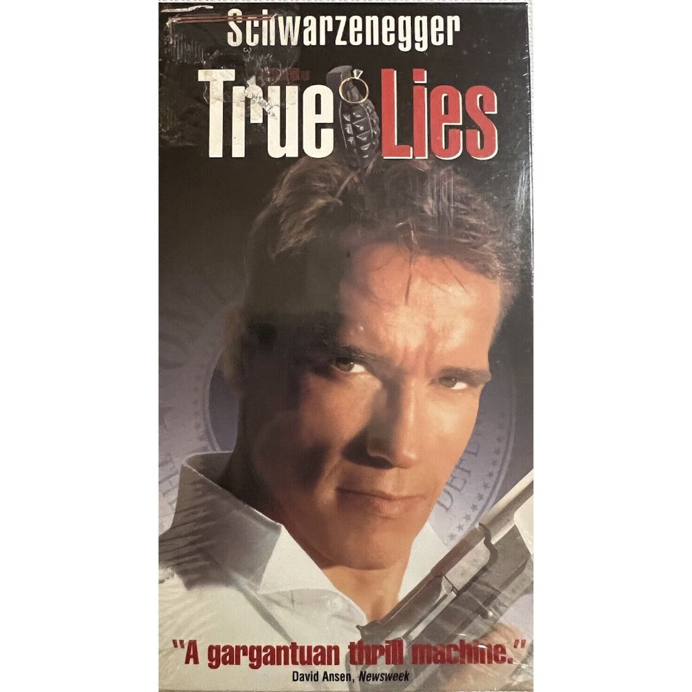 True Lies (VHS, 1995) Arnold Schwarzenegger Jamie Lee Curtis – Very Good